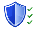 Security shield icon representing GeoPunch, photo verification, and IP restrictions