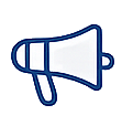 Megaphone icon representing construction teams